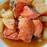 大根鮭の味噌煮